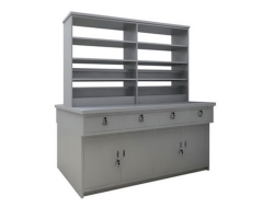 Stainless steel double-sided Western medicine dispensing table